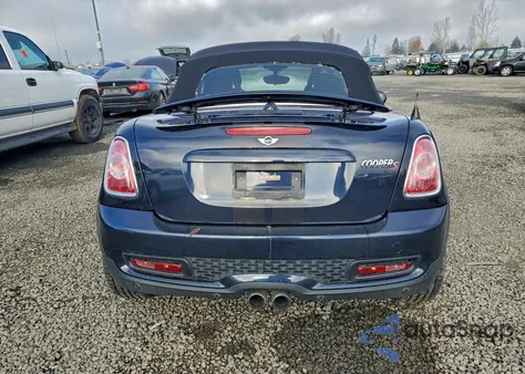 2012 Mini Cooper Roadster S z USA, uszkodzony, nr VIN WMWSY3C53CT144300